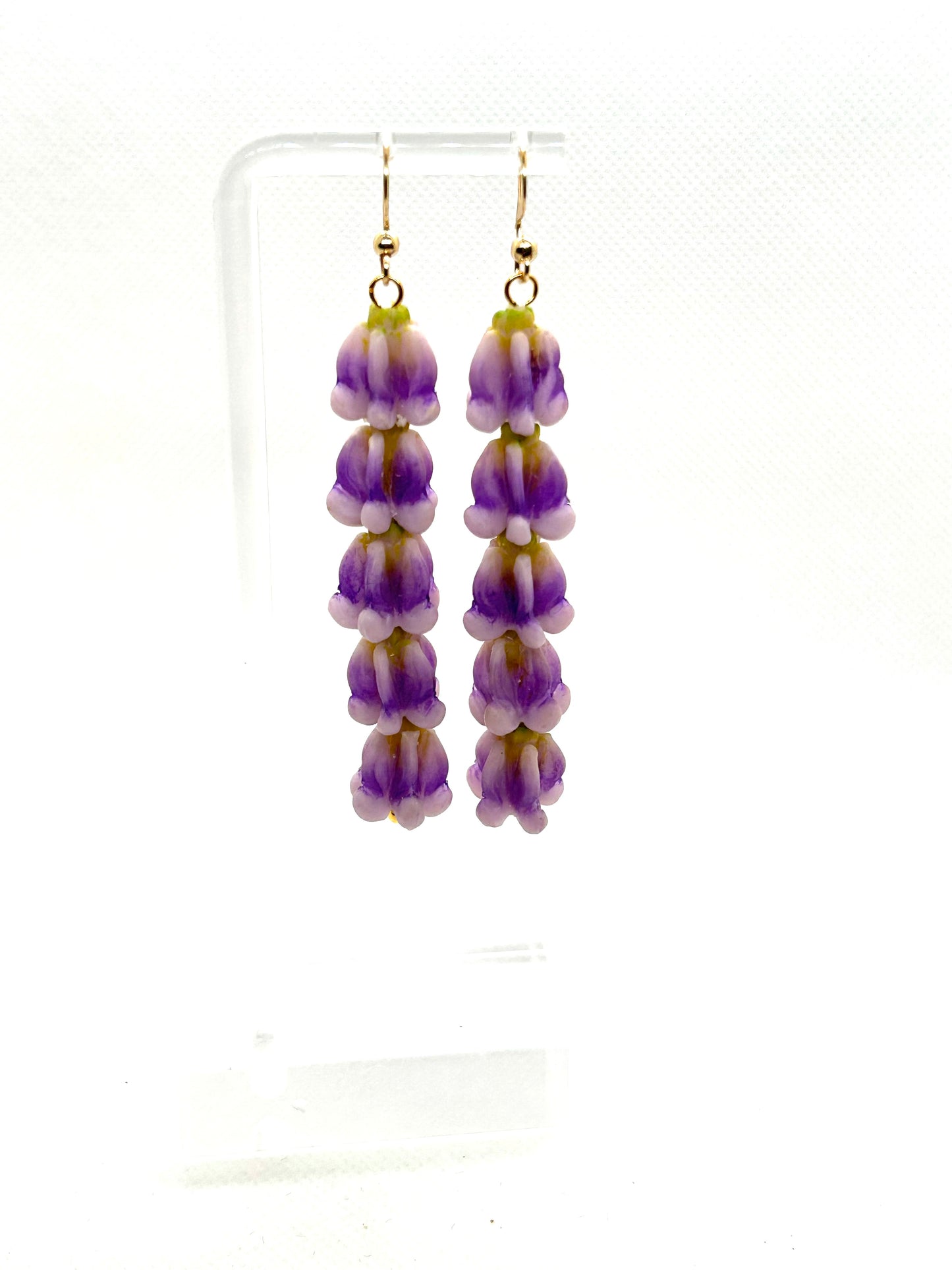 Puakalaunu Crown Flower Long Earrings