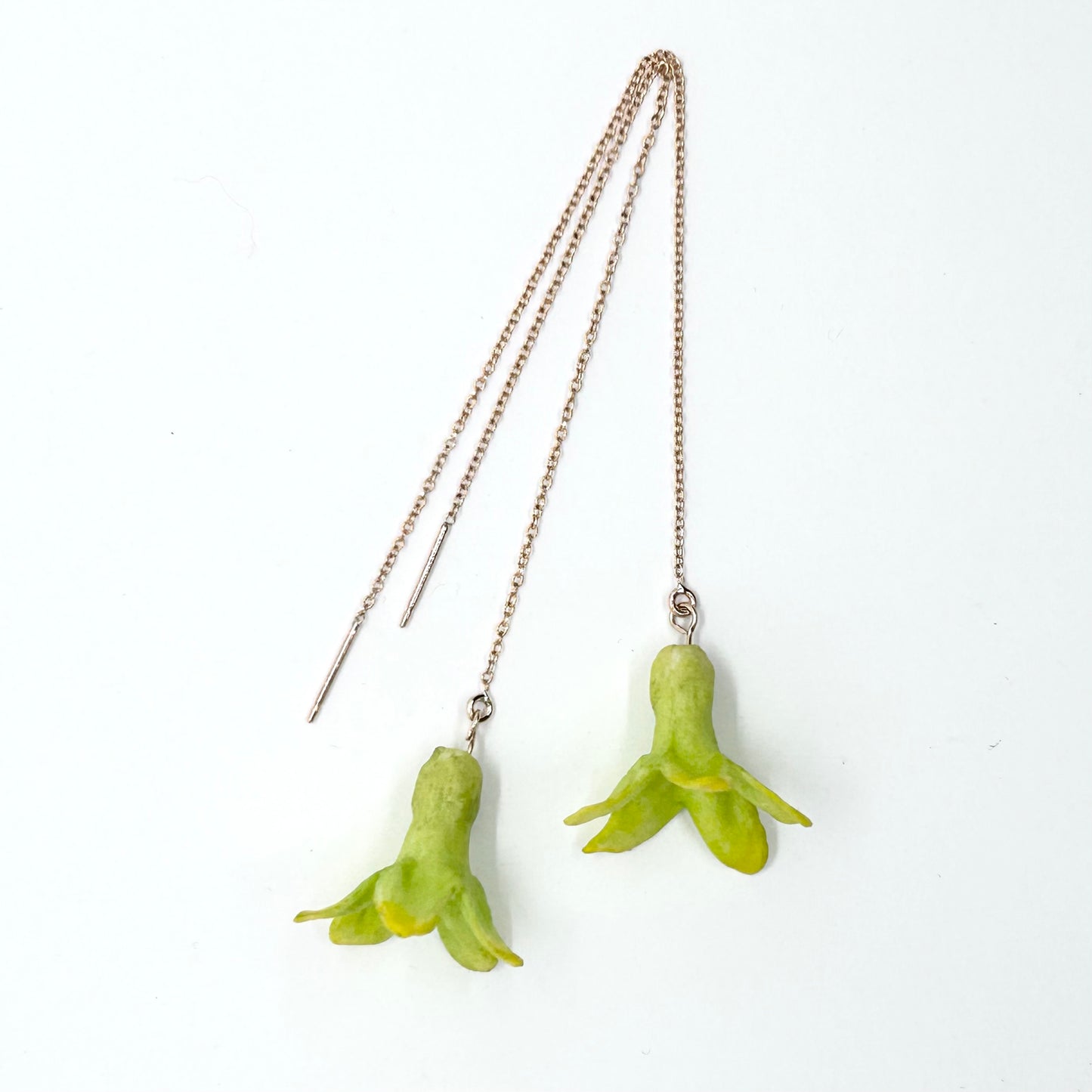Pakalana Clay Flower Threader Earring