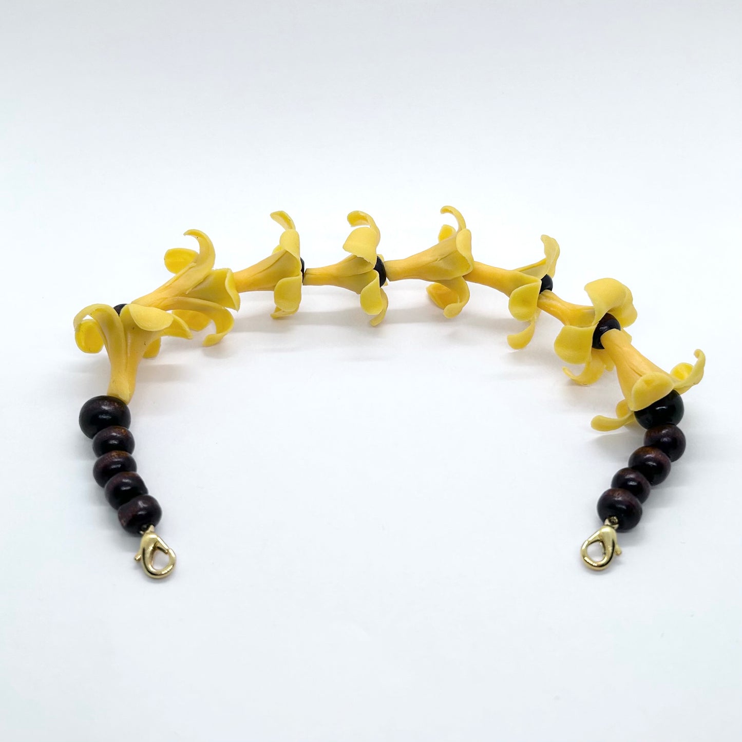 Hat Lei Puakenikeni Clay Flower