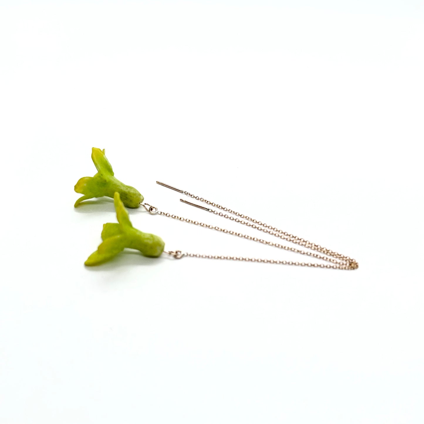 Pakalana Clay Flower Threader Earring