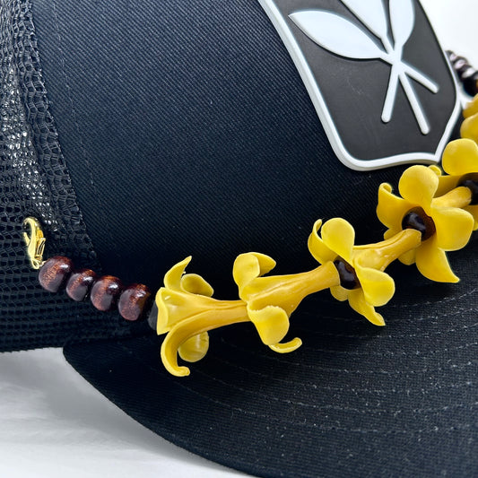 Hat Lei Puakenikeni Clay Flower