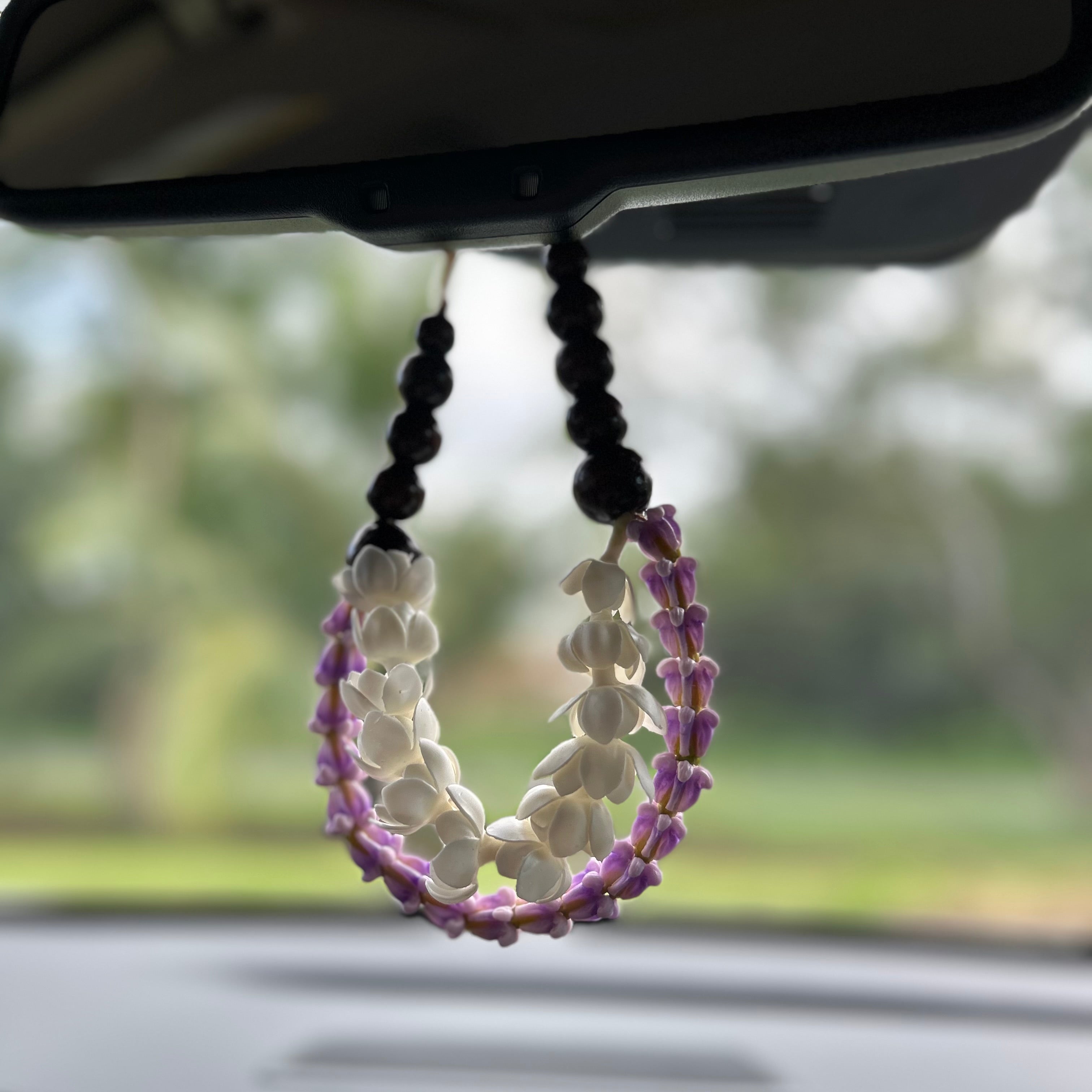 Car Lei | Purple Crown | Pikake | Clay Flower – CALl KAI HAWAII