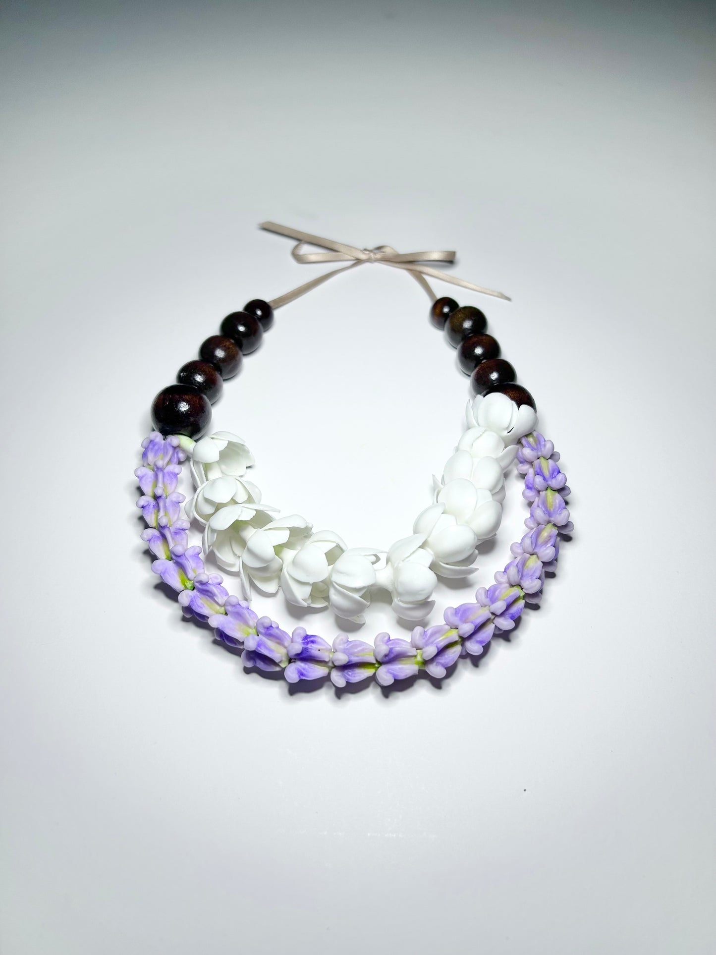 Car Lei | Purple Crown | Pikake | Clay Flower