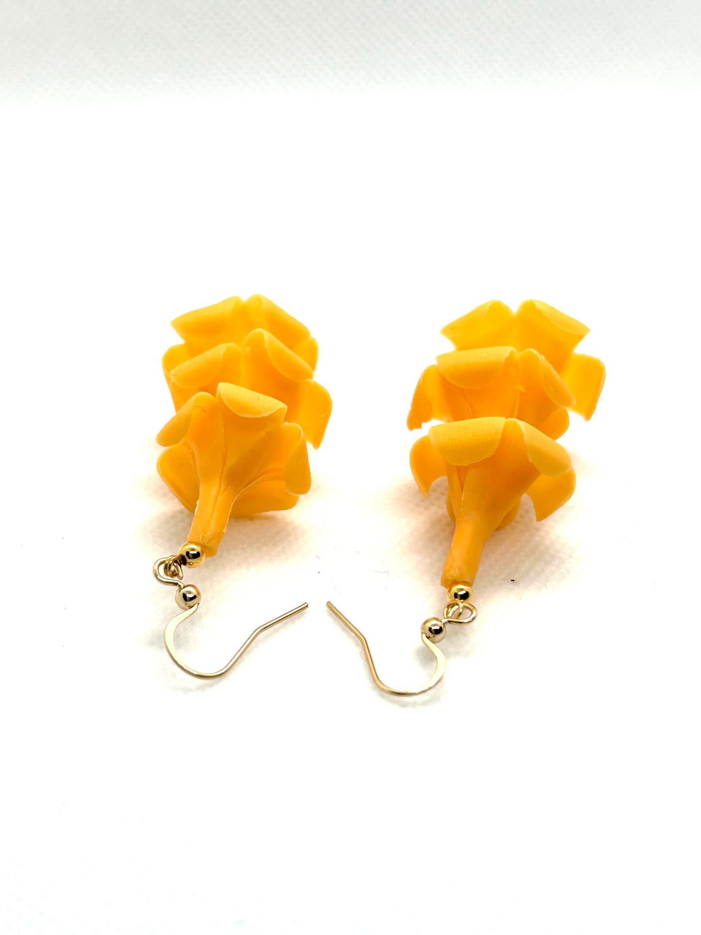 Puakenikeni Clay Flower Stack Earring
