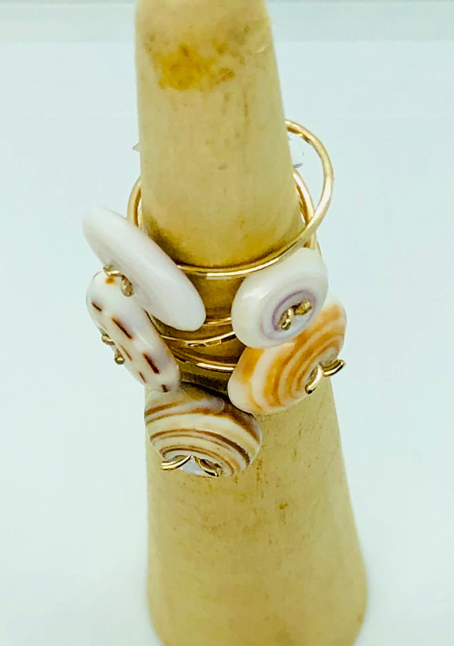 Puka Shell Ring